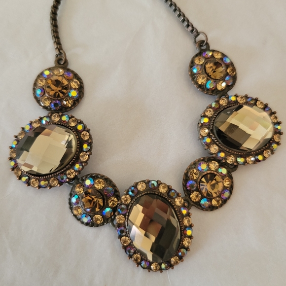 Lot of 4 Boho Choker Necklaces Copper Bronze Gold Colors - Picture 15 of 16